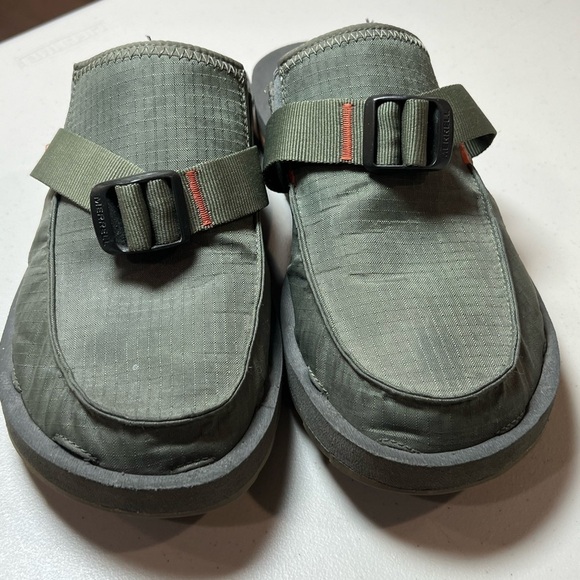 Like New Merrell Size 10 Alpine Clog Olive Unisex Sandal Slider Waterproof - Picture 3 of 12